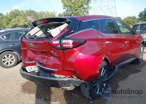 2021 Nissan Murano Sv Intelligent Awd z USA, uszkodzony, nr VIN 5N1AZ2BS2MC142564